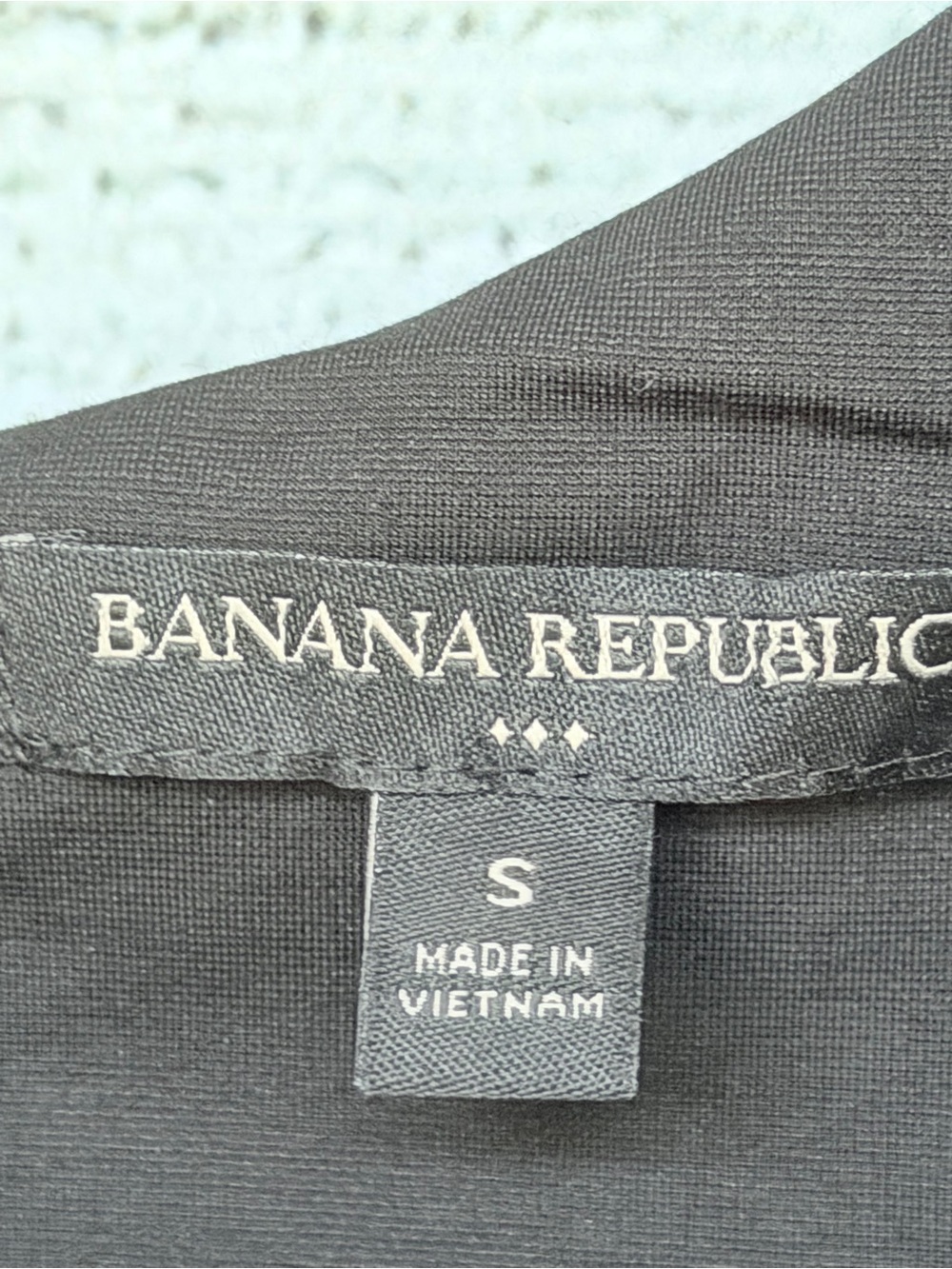 Banana Republic Black One Shoulder Ruffle Knit Midi Dress - Size Small - Picture 3 of 4